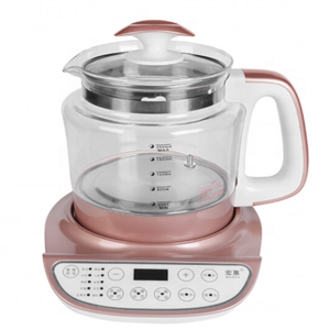 LY-F18 Factory supply intelligent 110v glass national multi-functional electric kettle with digital display panel