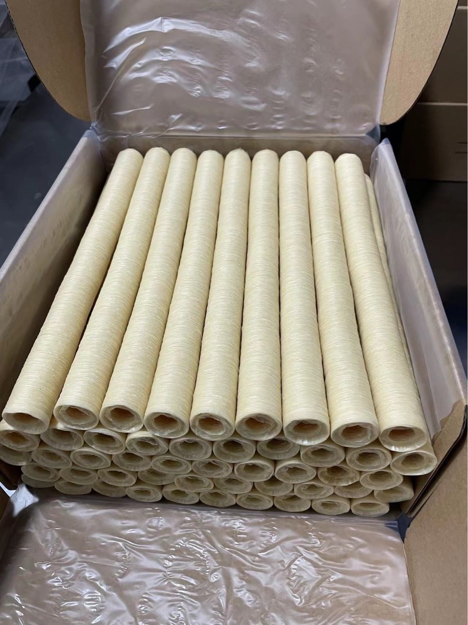 Wholesale Edible Collagen Food Grade Durable  CELLULOSE COLLAGEN Artificial Collagen Casing for Sausage