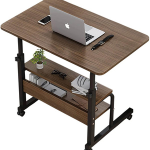 Table Student Computer Desk Portable Home Office Furniture Play Game Desk On Wheels Movable With Storage