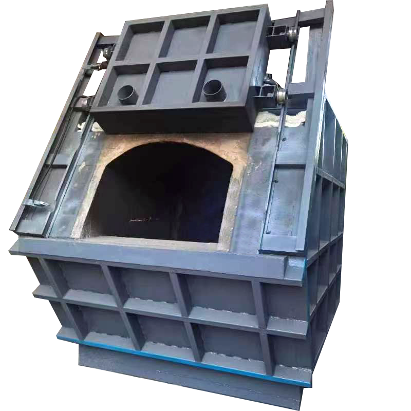 3T Gas Aluminum Melting Furnace aluminum melting furnace gas tilting  Gas energy saving aluminum melting furnace