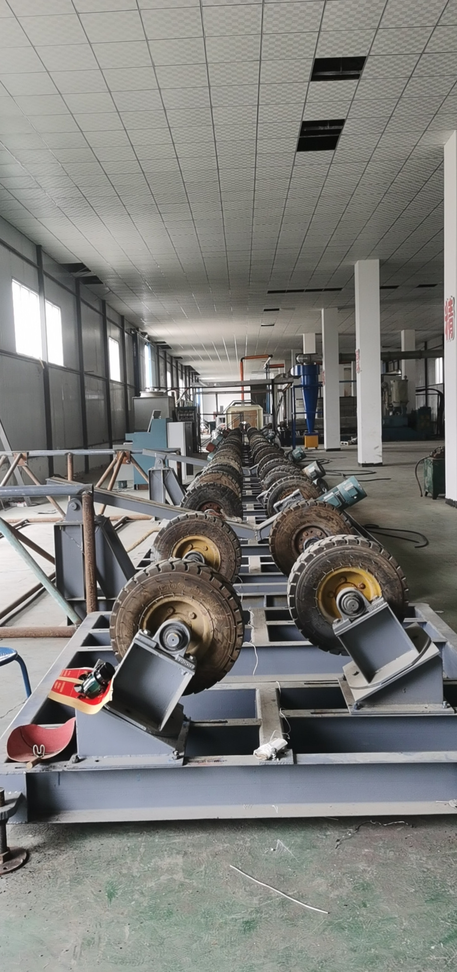 3PE Three-Layer Polyethylene/Polypropylene External Pipe Coating Machinery For Oil Gas Water Pipeline Anticorrosion