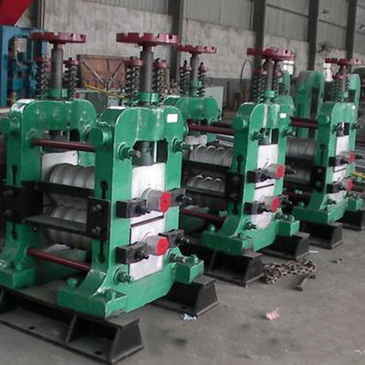 Manual steel rebar iron rod making machine rolling mill continues casting rolling machine line