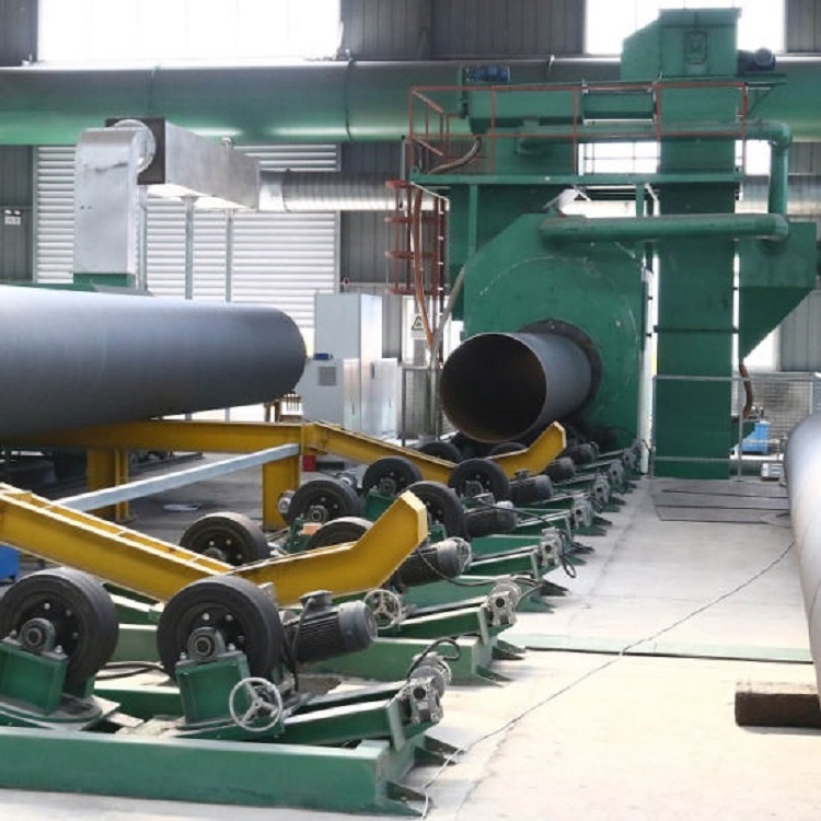 3PE Three-Layer Polyethylene/Polypropylene External Pipe Coating Machinery For Oil Gas Water Pipeline Anticorrosion