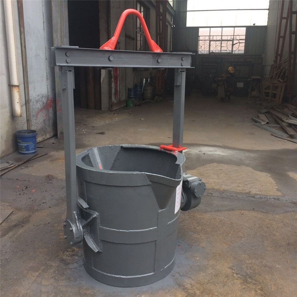 Cast Iron/Grey Iron/Ductile Iron Making Machine Molten Metal Pouring Foundry Ladle Special Pouring Ladle Slag Iron Separation