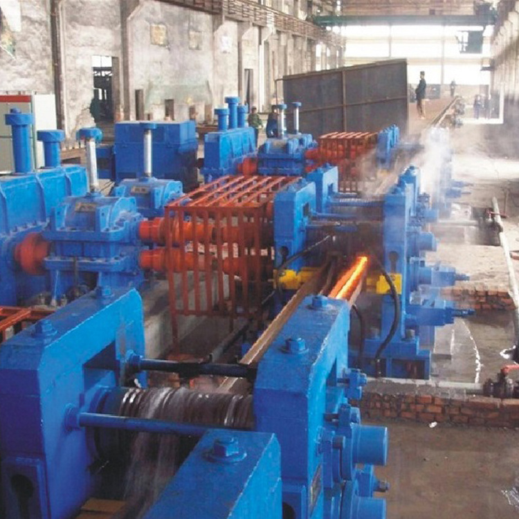 HONGTENG horizontal rolling mill machine iron rod making machine rolling mill mini tmt  steel rebar hot rolling mill