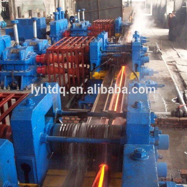 Automatic continous deformed bar steel bar iron wire rod steel rebar making machine production line hot rolling mill machinery