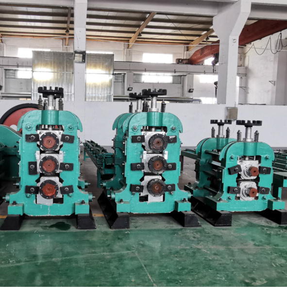 Hongteng 8-32mm capacity 3-15T/Hour Reinforced angle bar deformed steel bar iron rod making machine