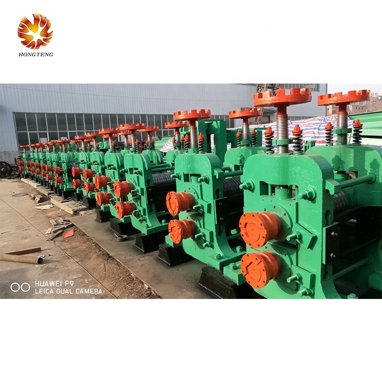 Hongteng 8-32mm capacity 3-15T/Hour Reinforced angle bar deformed steel bar iron rod making machine