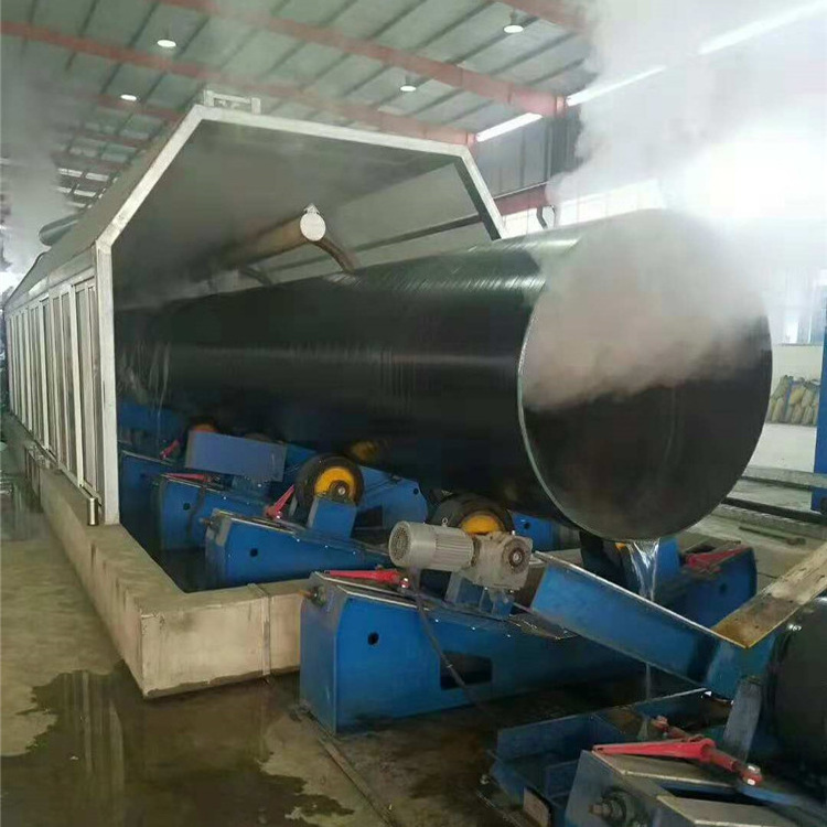 3PE Three-Layer Polyethylene/Polypropylene External Pipe Coating Machinery For Oil Gas Water Pipeline Anticorrosion