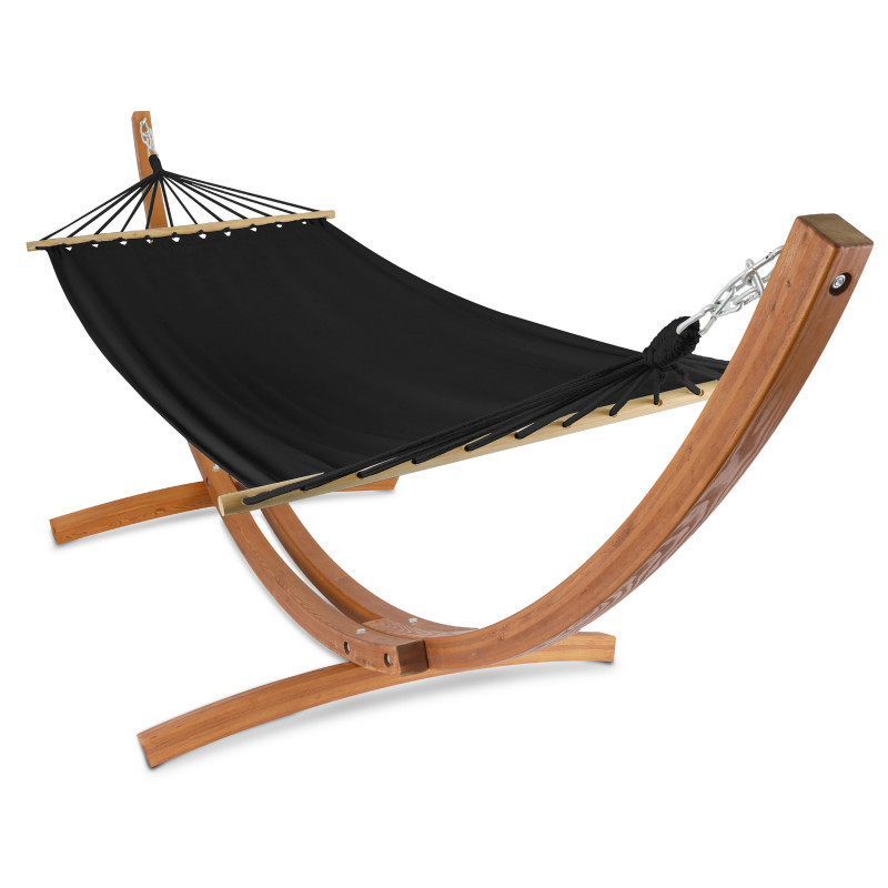 High Quality New Arrivals Single Person Weather-Resistant Backyard Balcony And Porch With Hammock and Wood Hammock Stand