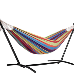 Hammock Stand with Cotton Hammock Small  Size Outdoor Camping  Hammock&Hanging Chair Swing&Hanging Chair