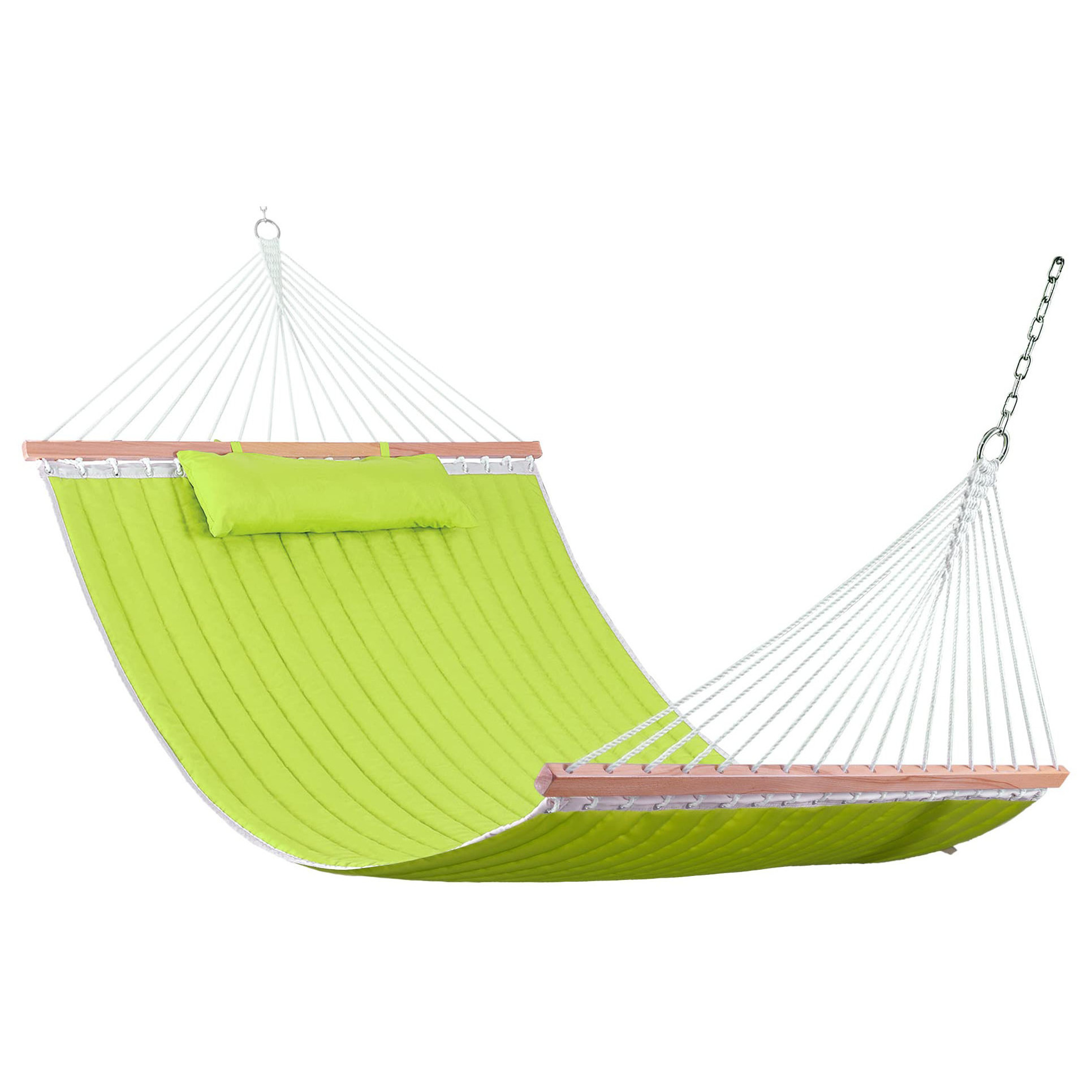 High Quality Low Price Pink and White Wave Spreader Wood Bar For Camping Outdoor Indoor Garden Quilted Hammock