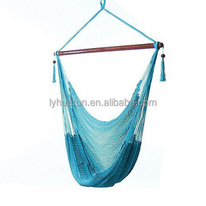 Jumbo Caribbean Style Polyester Rope  Chair Hammock