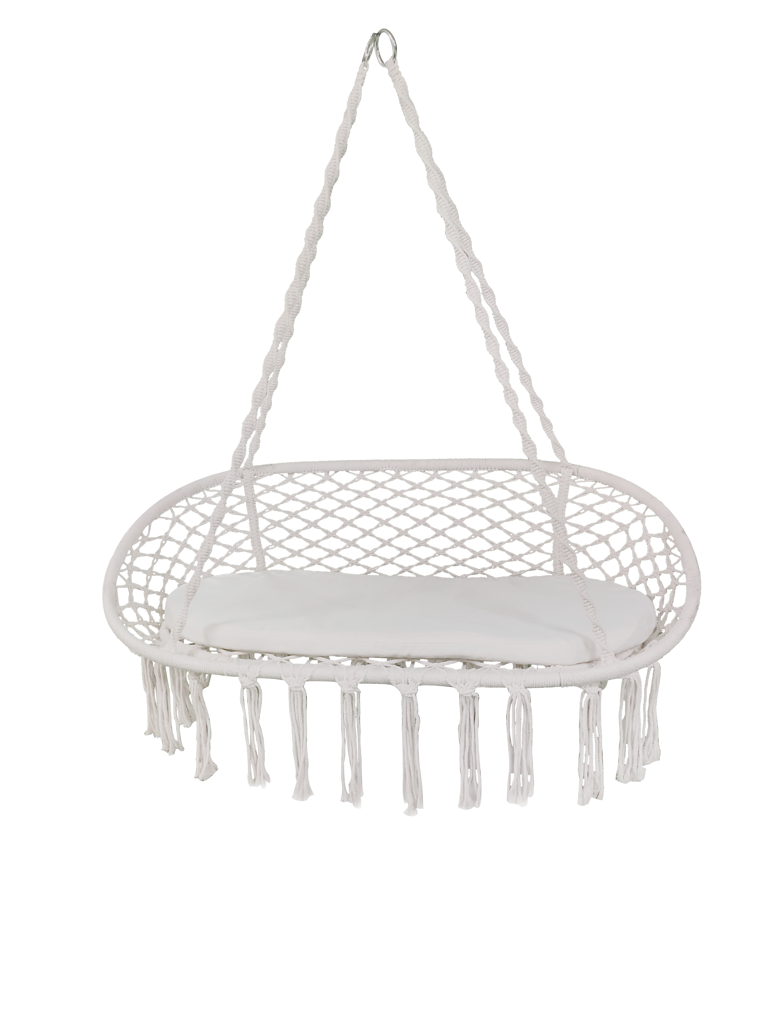 bedroom rope hanging chair swing indoor double size hanging swing seat garden swing chair