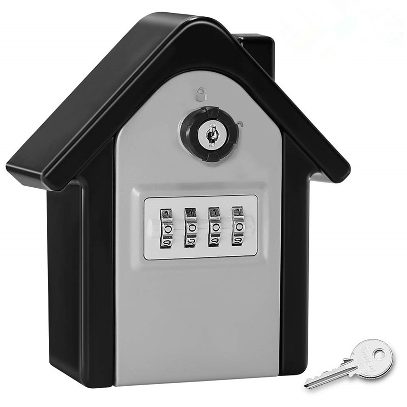 HUAWEI High quality aluminum alloy wall mount lock box master lock combination key safe box