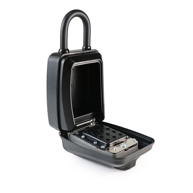 Big Capacity Password Waterproof Metal Wall Mounted Portable Storage Safe Lock Key Box