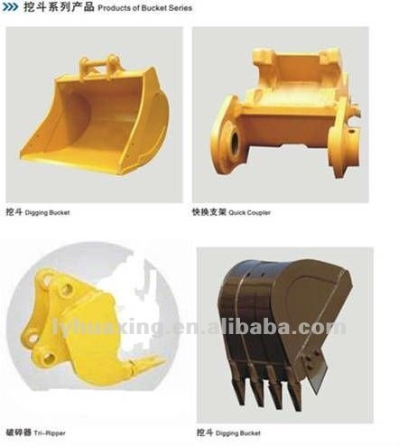 cheap price plates made mud buckets mini buckets for loader spare parts for excavators  construction machinery parts wheel