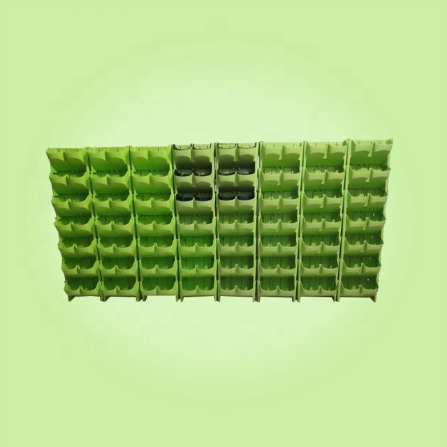 Lyine new hydroponic green wall system indoor garden office automatic green flower wall hydroponic pots for decoration