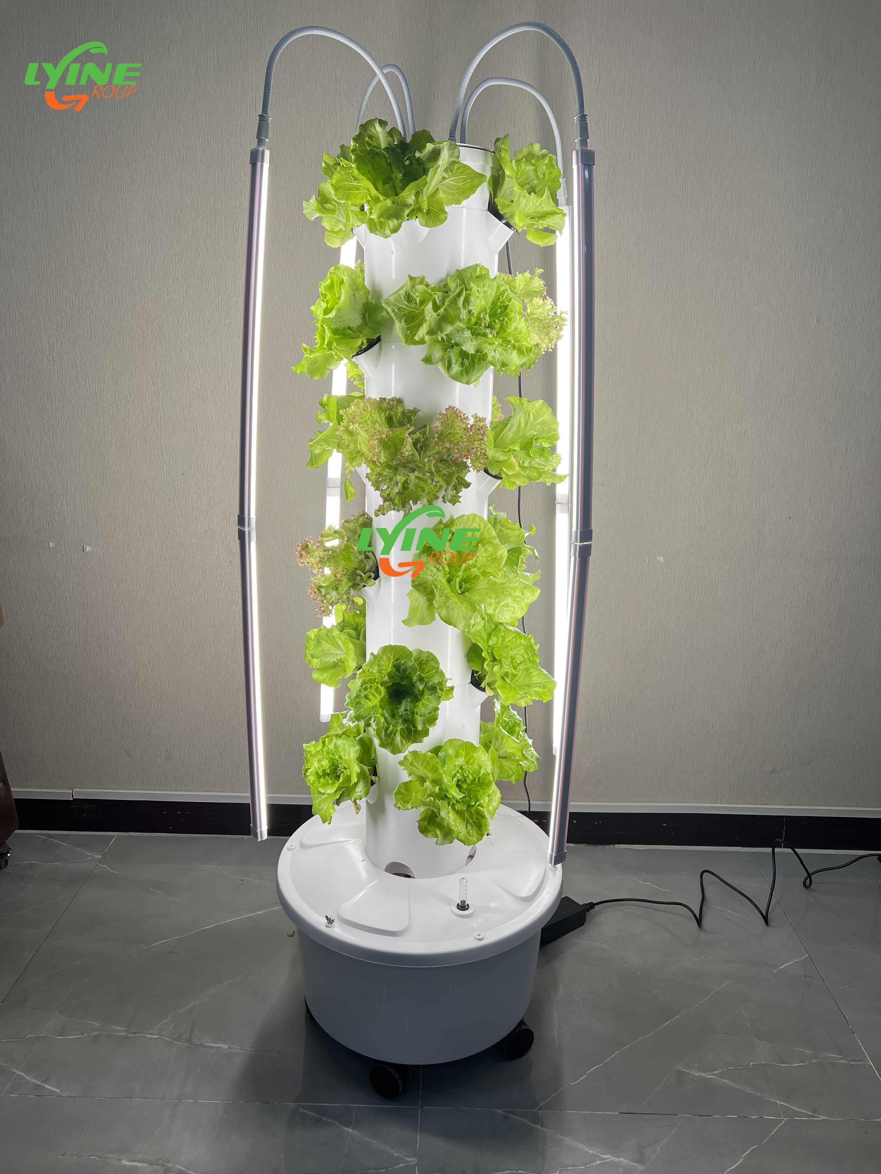 New Arrive Lyinehydroponic Growing Systems Hydroponic System With Led Light Solar Powered Hydroponic System