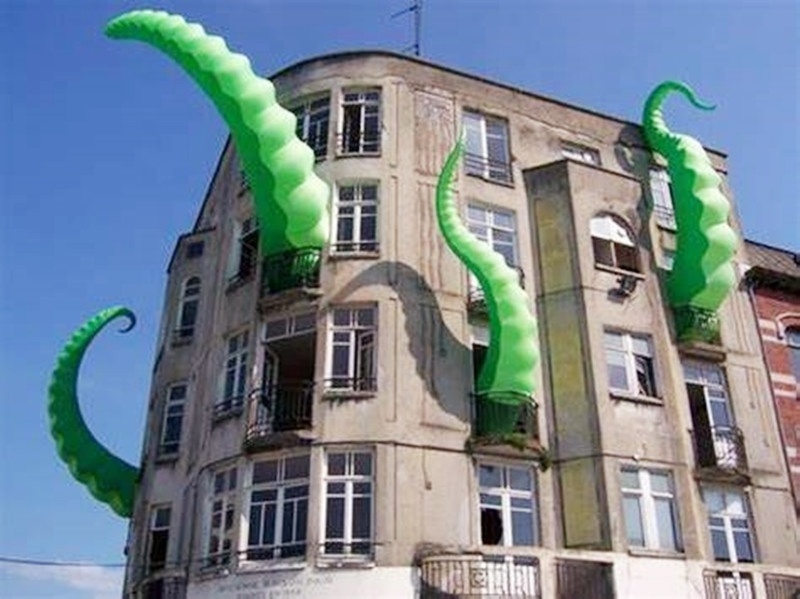 Multi-Size Big Inflatable Artificial Octopus Leg Tentacles Advertising Inflatables for Events