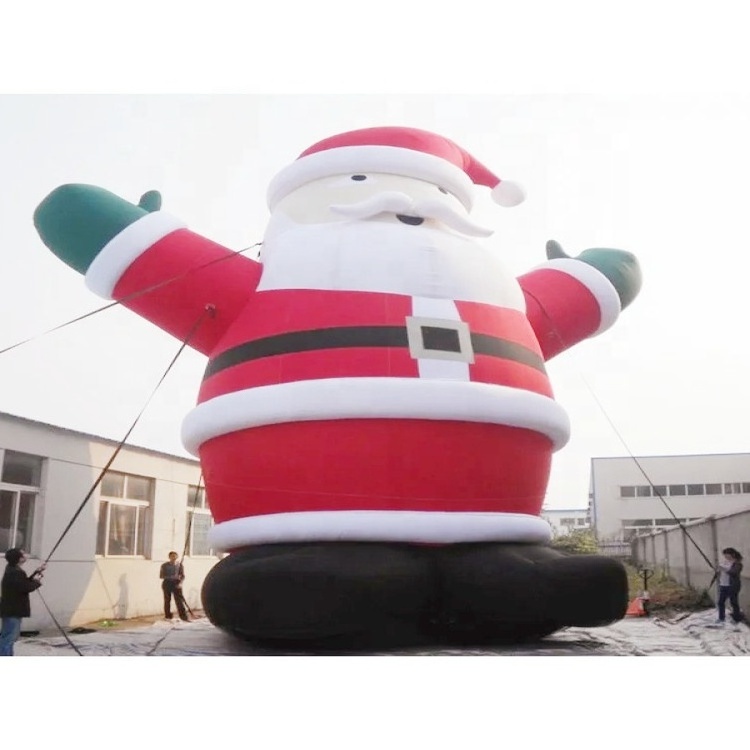 Christmas Advertising Inflatable Santa Claus 12 Meters Tall