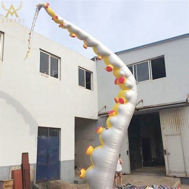 Multi-Size Big Inflatable Artificial Octopus Leg Tentacles Advertising Inflatables for Events