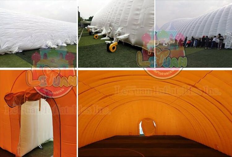 Custom Design Large Inflatable Tent Cover Industrial Sports Dome OEM