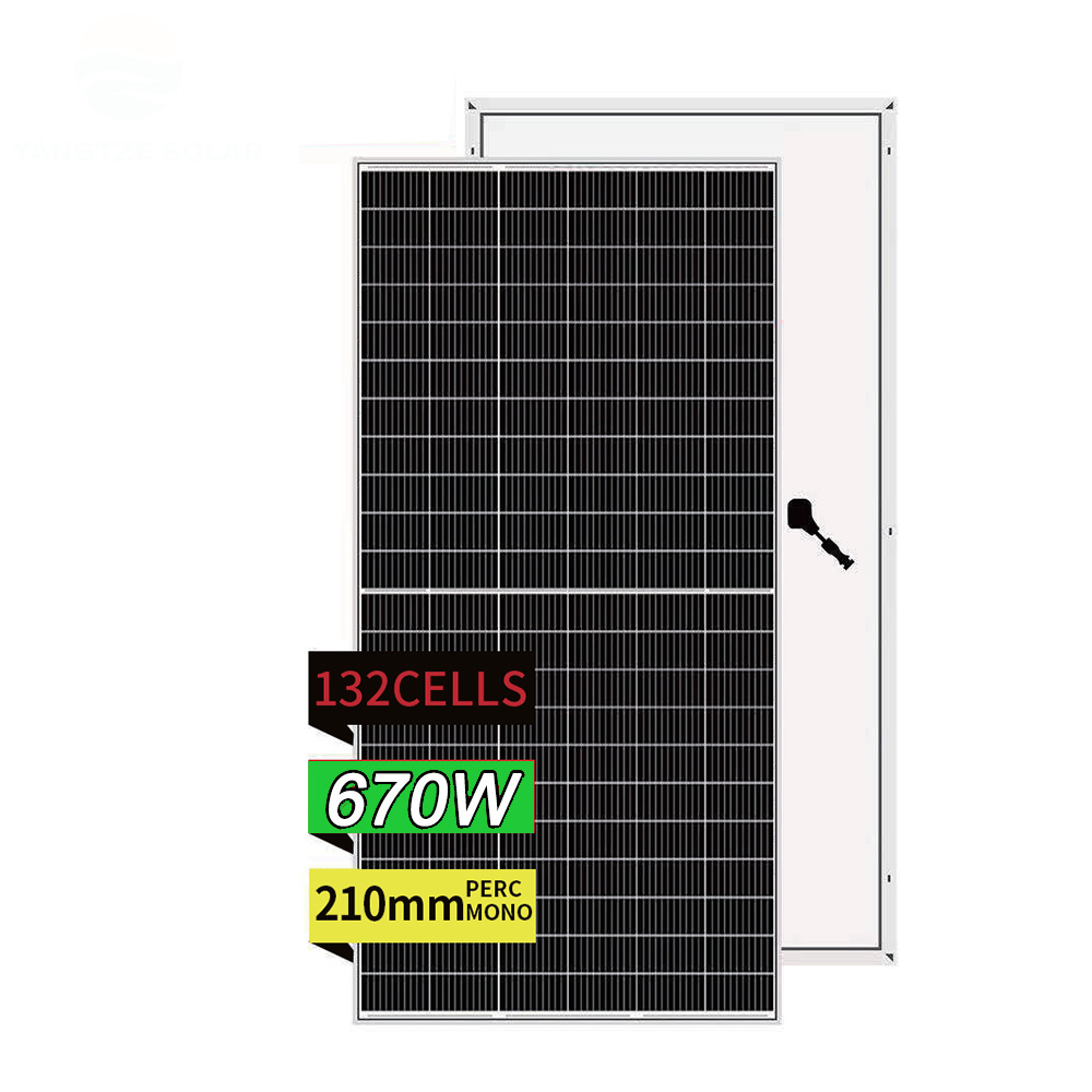 GreenWing 550W 600W 650W 660W 670W Solar Panel Mono Perc Solar Power Panel For electricity