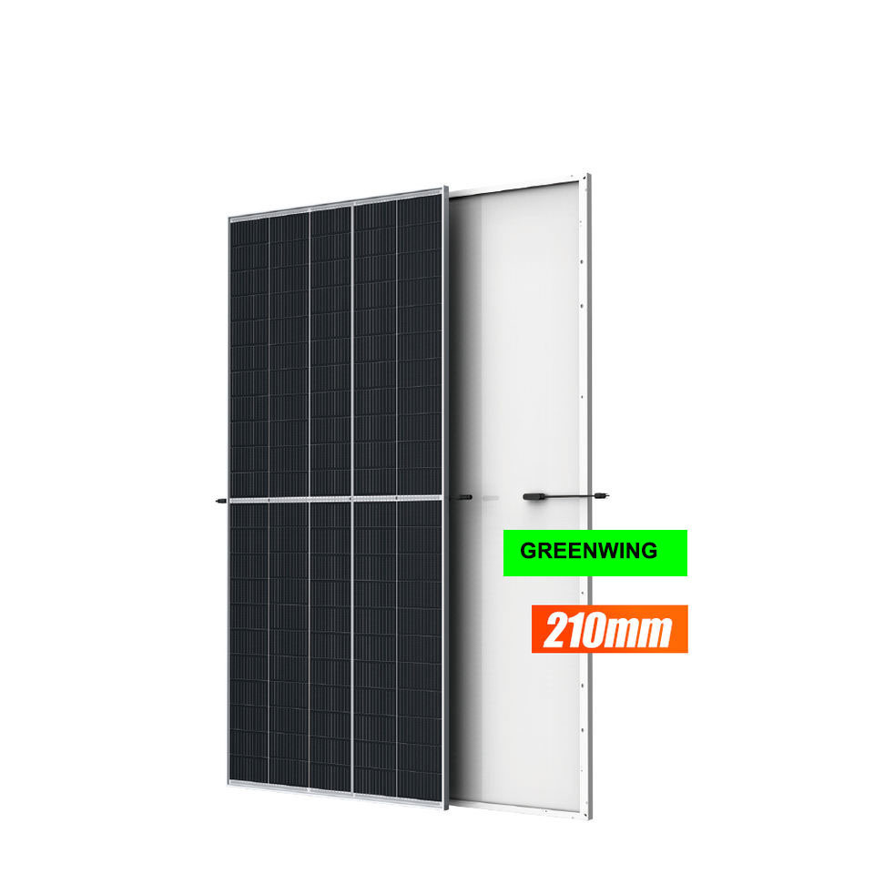 GreenWing 550W 600W 650W 660W 670W Solar Panel Mono Perc Solar Power Panel For electricity