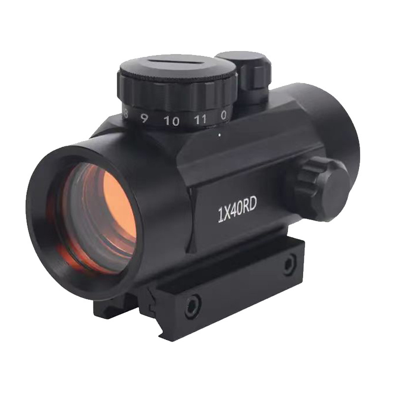 Factory direct sales tactical optics 1x40RD red green dot outdoor hunting laser sight