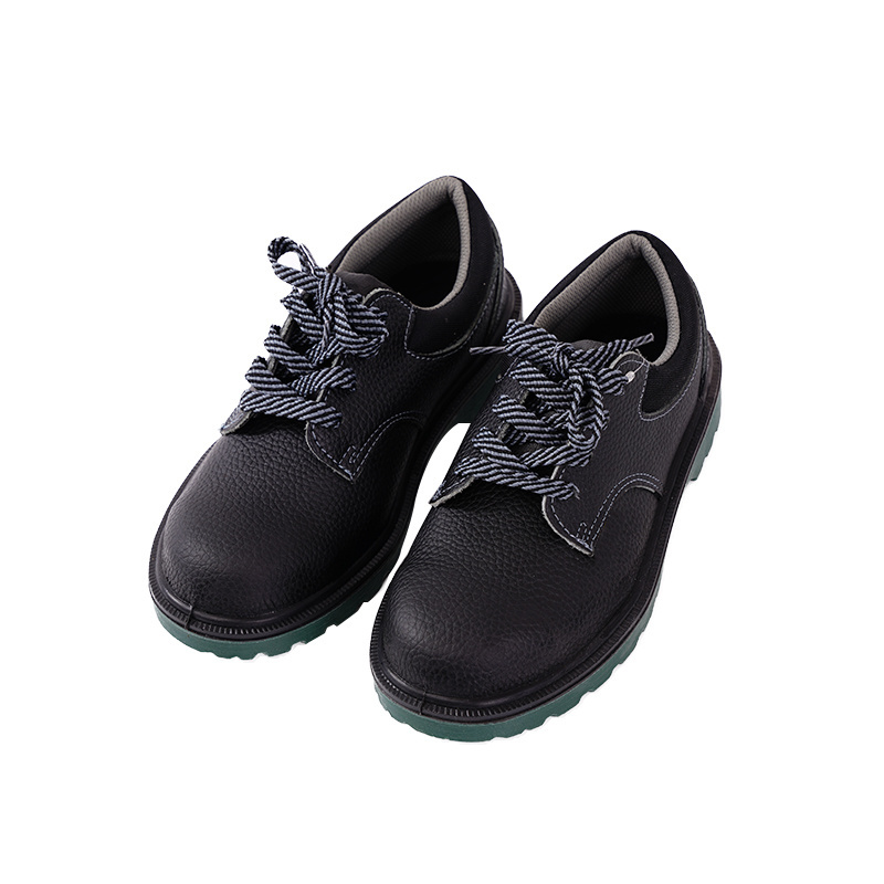 Honeywell Brand Fashion Black Anti Slip Waterproof Leather Steel Toe Safety Shoes For Men Heavy Industry