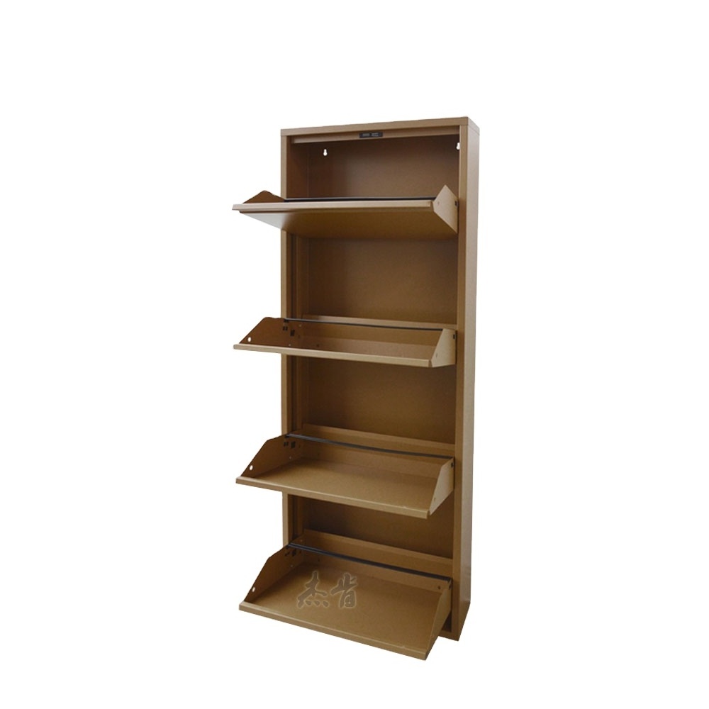 Home Living Room Entryway 2/3/4/5 Tier steel Mirror Rotating Pull Out Shoe Rack Shoe Storage Cabinet