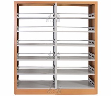 Used School Furniture 2 sides Shelves Racks Shelving Library Bookshelf