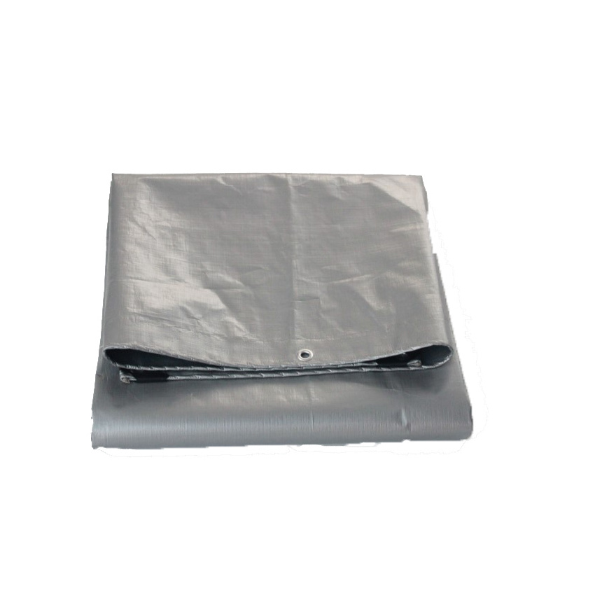 Bache en polyethylene tarp 240gsm extra resistant, avecp oeillets en aluminium, adapte aux jardins et piscines 4x6m