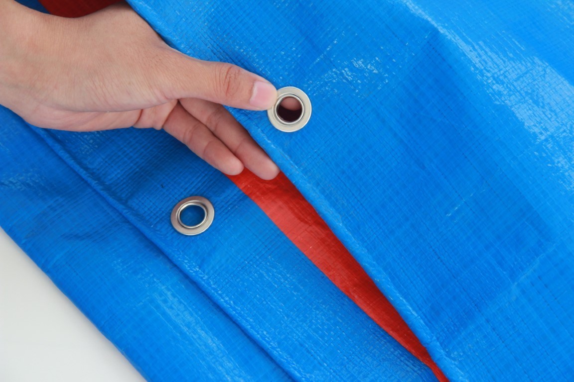 woven polyethylene PE tarpaulin fabric made in China