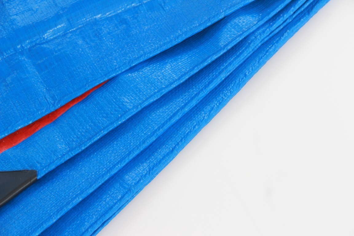 woven polyethylene PE tarpaulin fabric made in China