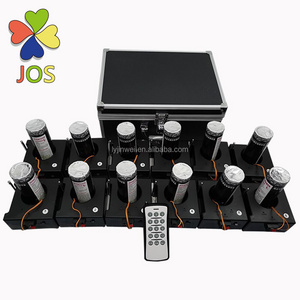 12 channel 9 V battery wireless remote control fireworks firing system for cold fountain fireworks  with rapid fire and fire all