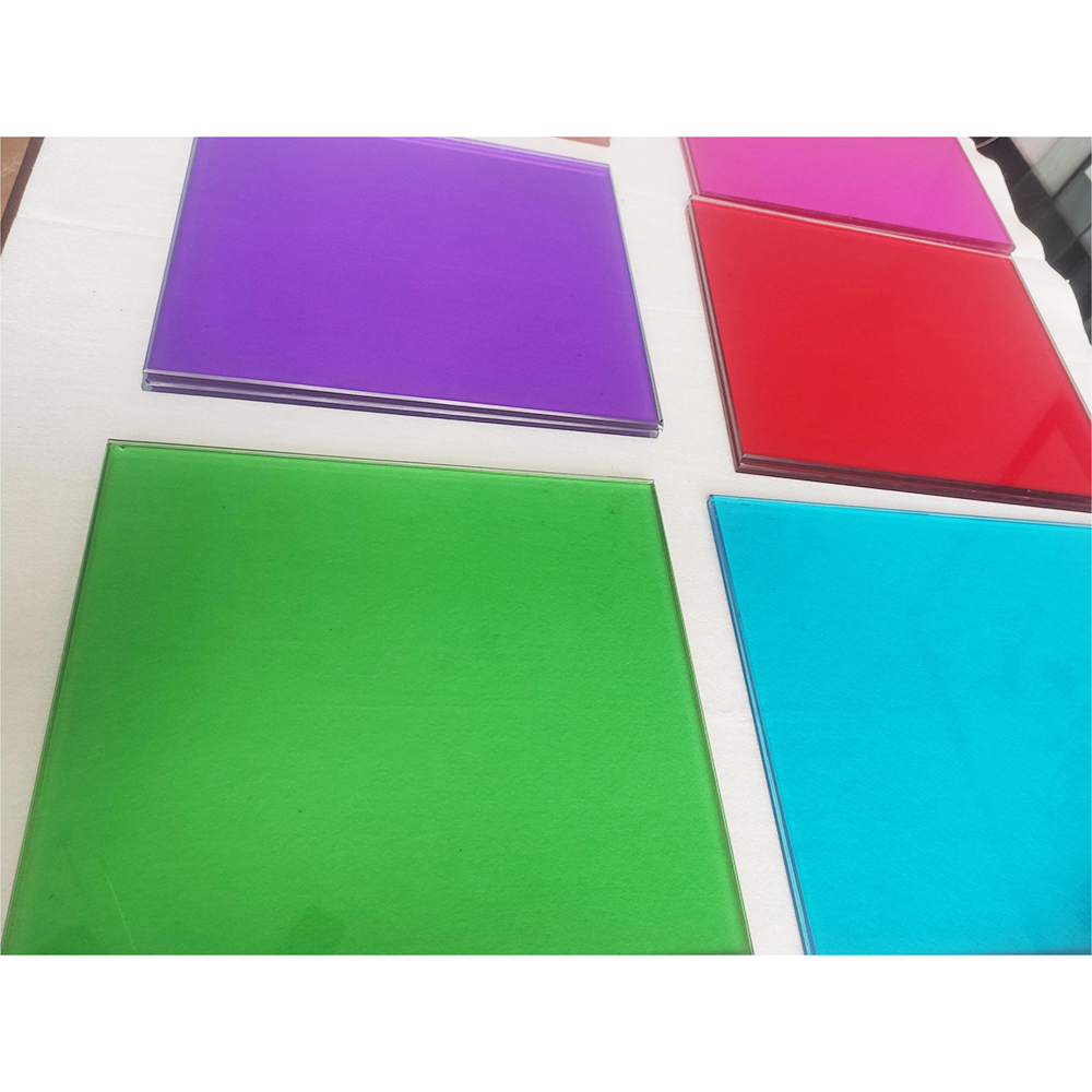 3mm Pvb Interlayer Triple Toughened Laminated Glass Tempered Textured Glass