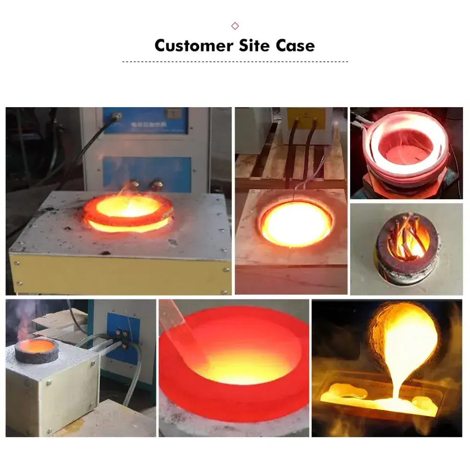 Induction Gold Melting Furnace Mini Gold Melting Machine for sale