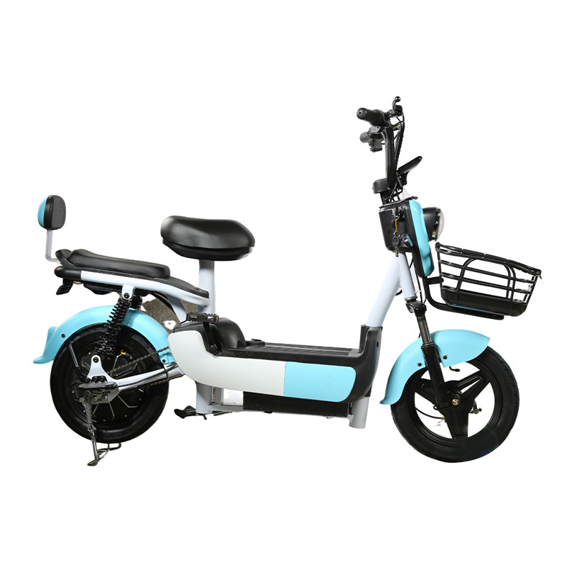 City Two-wheeled Electric Bicycle 350w 48v 12H Lithium Battery Leisure Scooter Electric Bicycle