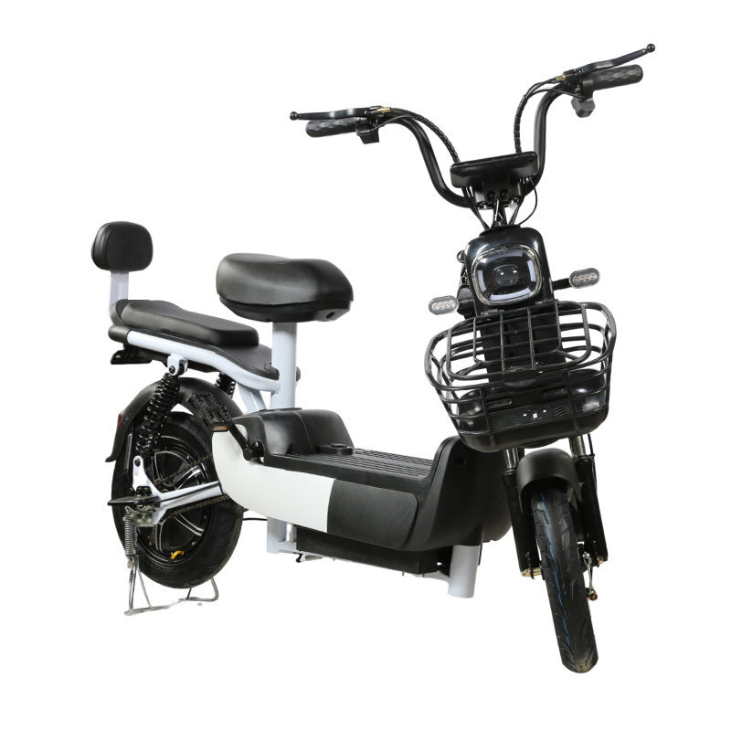 City Two-wheeled Electric Bicycle 350w 48v 12H Lithium Battery Leisure Scooter Electric Bicycle