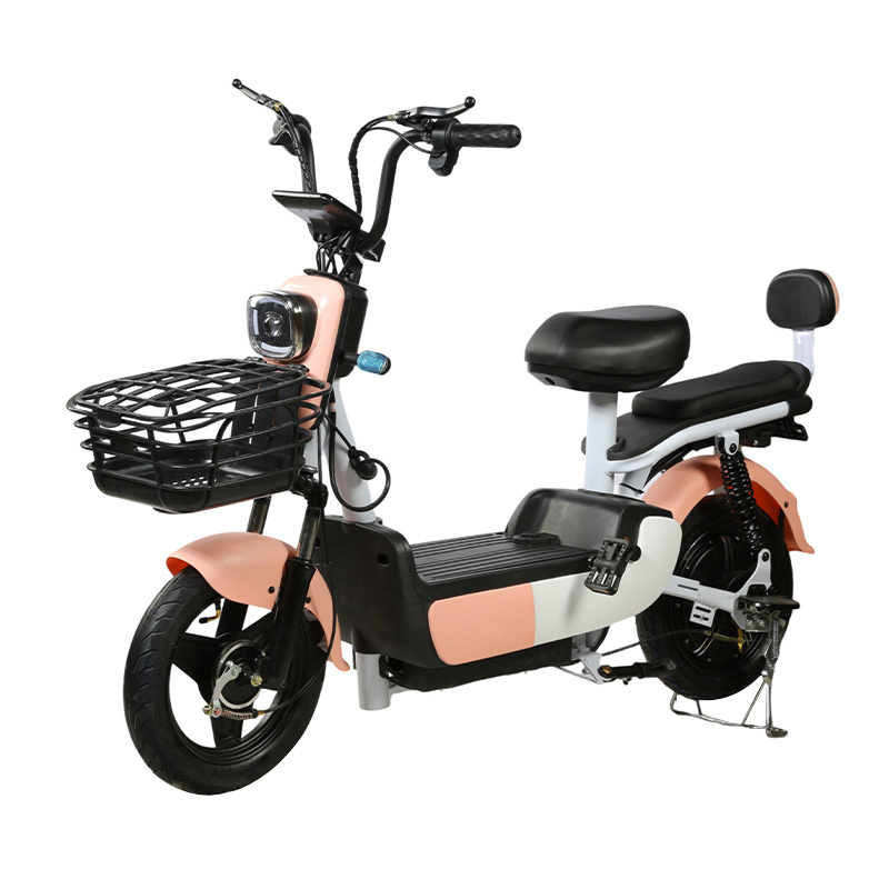 City Two-wheeled Electric Bicycle 350w 48v 12H Lithium Battery Leisure Scooter Electric Bicycle