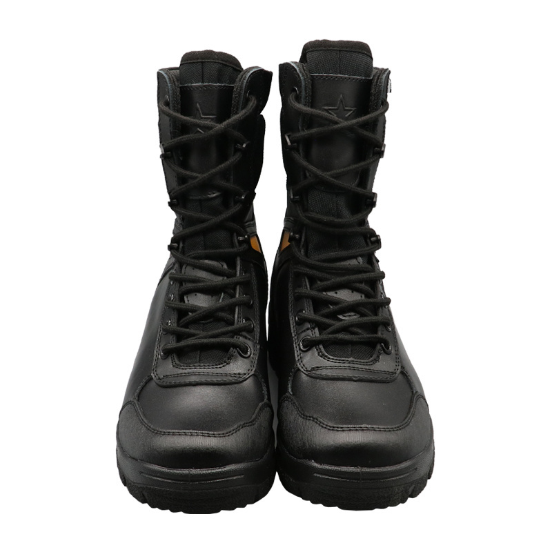 High Security Delta Safety Shoes Steel Toe Leather Tactical Combat Boot