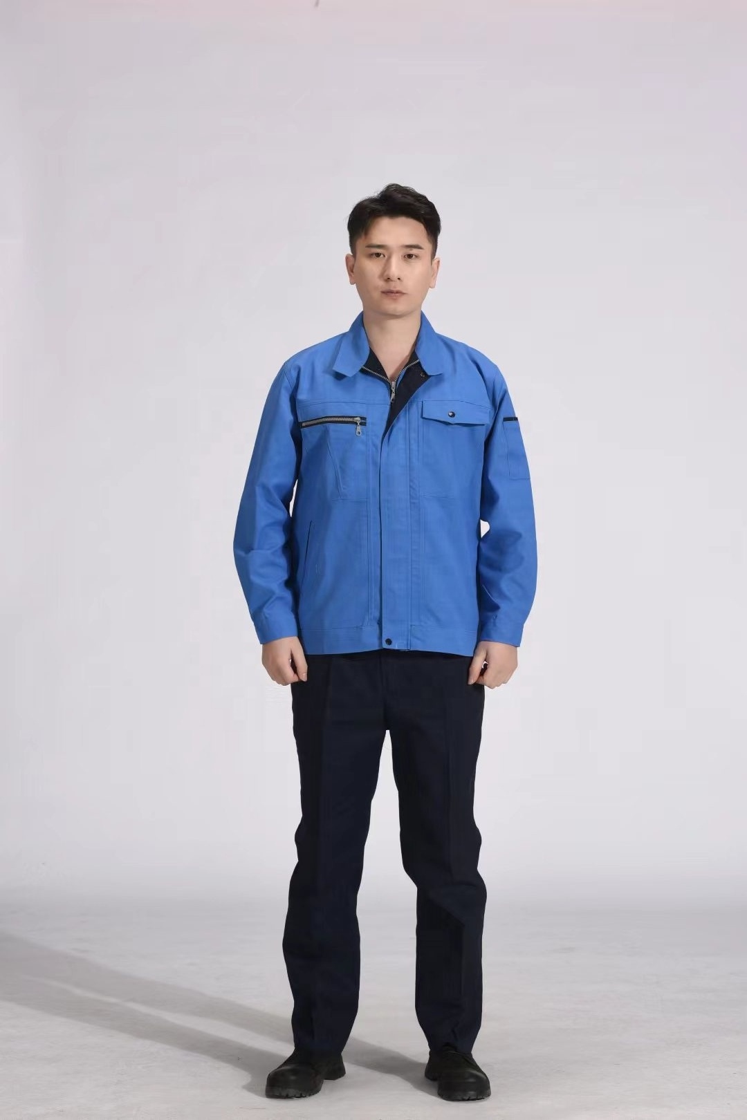 Low Moq 2022 Custom Men Cotton Construction Clothes Industrial Workwear Protection Work Clothing Uniforms Safety Coverall