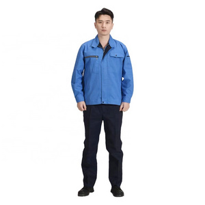 Low Moq 2022 Custom Men Cotton Construction Clothes Industrial Workwear Protection Work Clothing Uniforms Safety Coverall