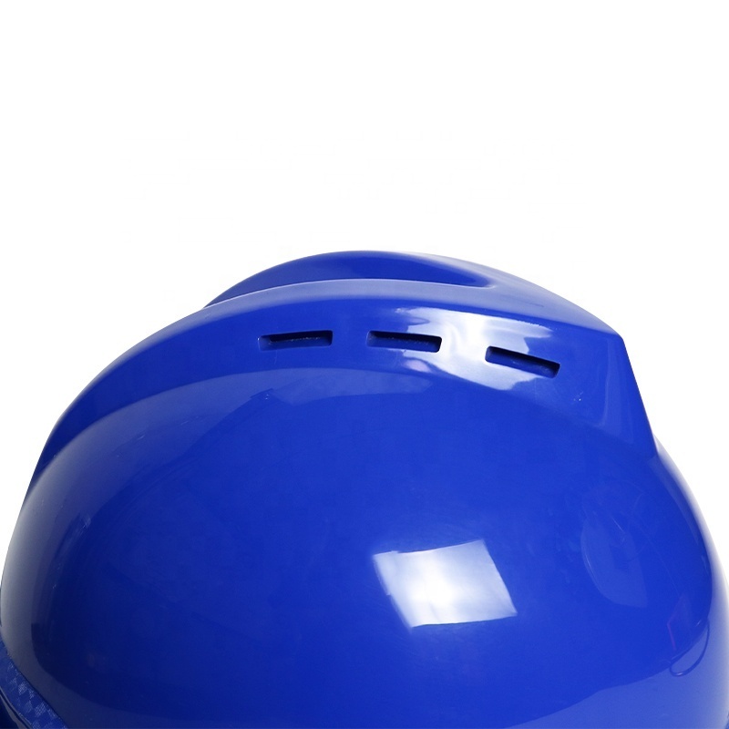 Light weight type hard hats construction PE engineering plastics High strength good flame retardancy safety helmet