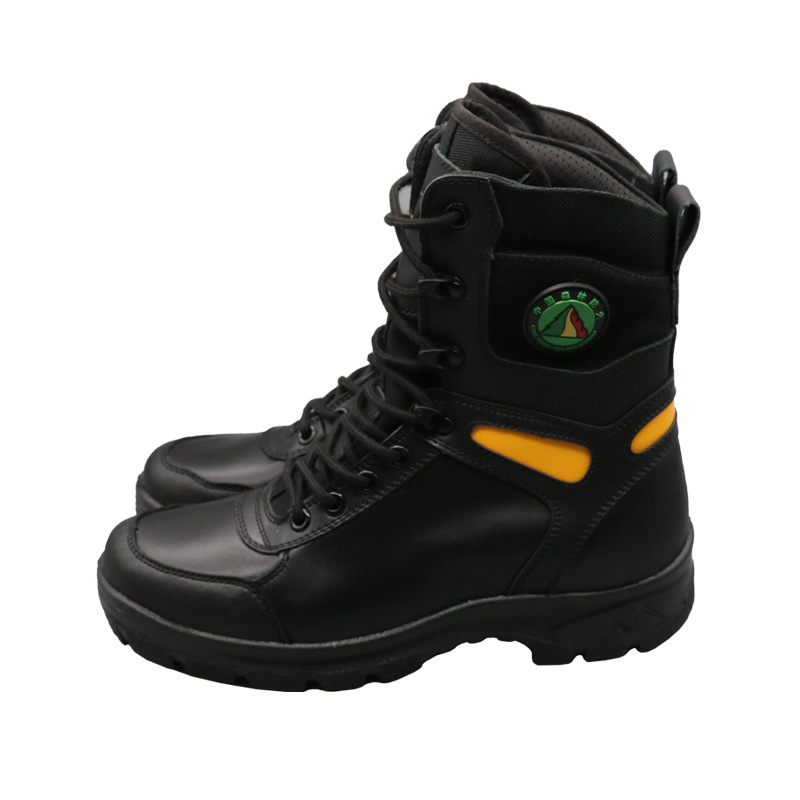 High Security Delta Safety Shoes Steel Toe Leather Tactical Combat Boot