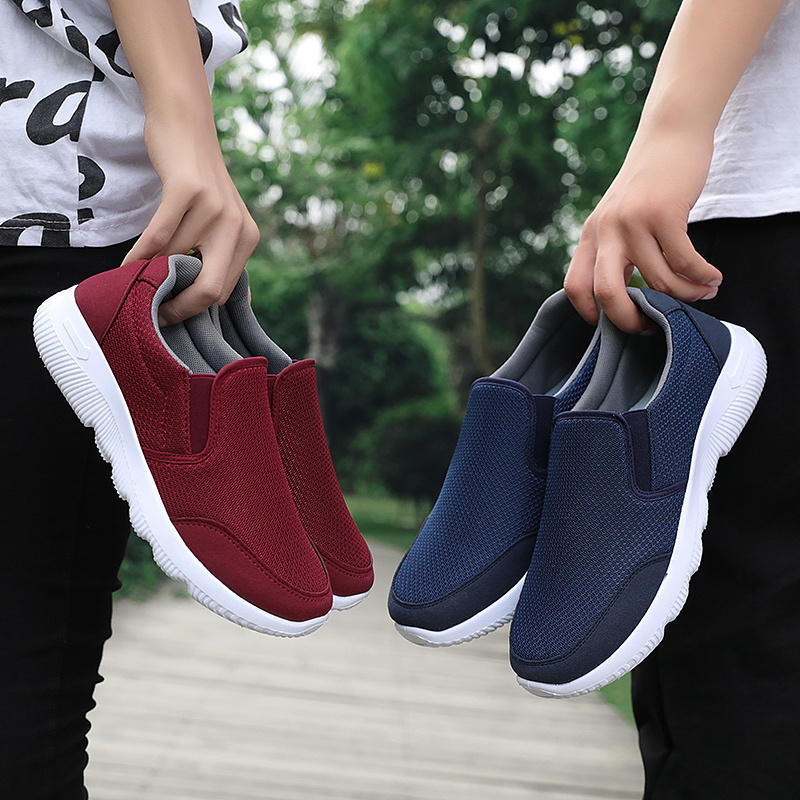 J-22Factory wholesale new men's sports sneakers classic style men's running shoes refreshing breathable soft soles comfortable