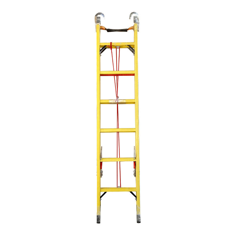 Extension Ladder Fiberglass, Electric Insulated Fiberglass Extension telescopic Ladder