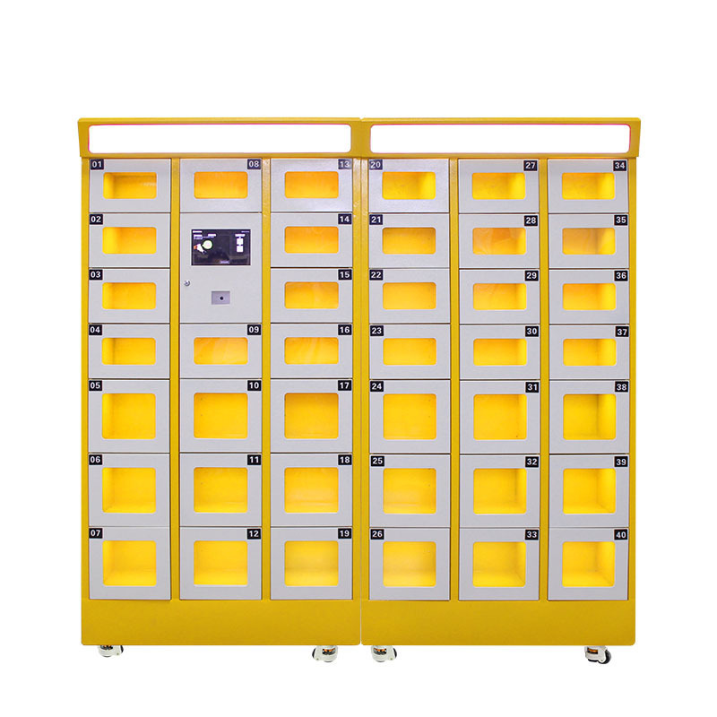 Factory Sale Smart Food Storage Lockers Intelligent Fetching Cabinet With Heating Function